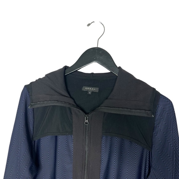 Koral Convert Jacket Blue Black Size Medium - Picture 2 of 6